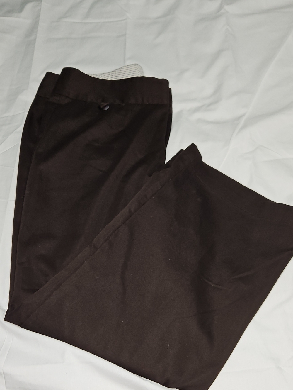 Dockers Women's Dark Brown Straight Leg Dress Pants
